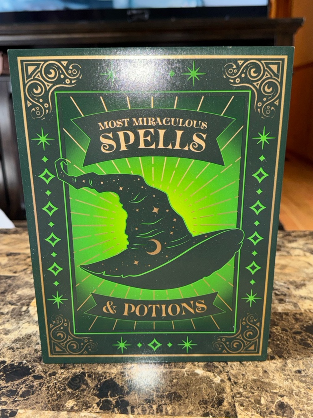 Apothecary Box With Shelf’s Book Stand Decoration Witchy Decor